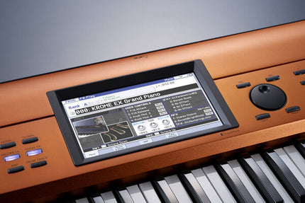 Korg Krome-61 EX CU Special Limited Edition Copper Keys Music Workstation Keyboard (KROME61/KROME 61)
