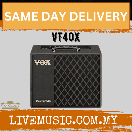 Vox VT40X 40-watt 1x10 Modeling Combo Amp (VT-40-X/VT 40 X)