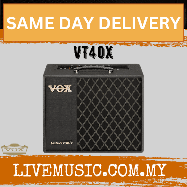 Vox VT40X 40-watt 1x10 Modeling Combo Amp (VT-40-X/VT 40 X)