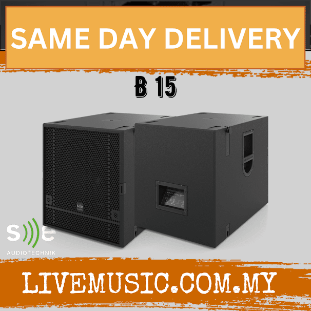 Se Audiotechnik B-Line 15 B 15 Subwoofer Speaker (B15 B-15)