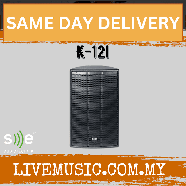 SE Audiotechnik K-12i 12" Two Way Passive Full Range Loudspeaker (K12i K 12i)