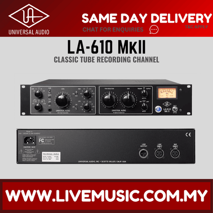 Universal Audio LA-610 Mk II Tube Channel Strip (  LA-610-MkII /  LA610 MkII )