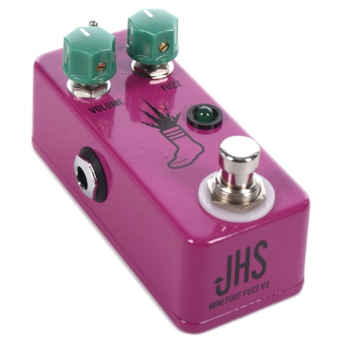 JHS Mini Foot Fuzz V2 Silcon Fuzz Guitar Effects Pedal