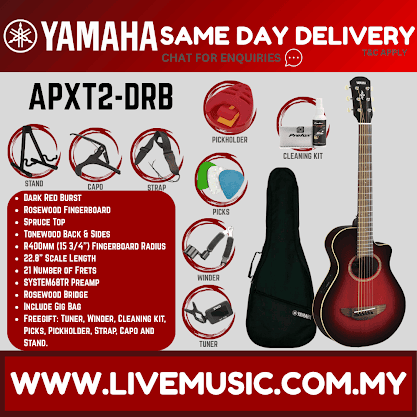Yamaha APXT2 3/4 Size Spruce Top Acoustic-Electric Guitar - ( APX-T2 / APX T2 )