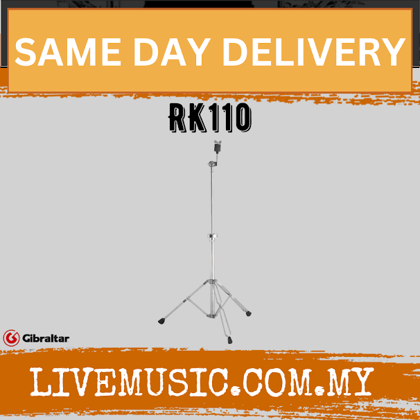 Gibraltar RK110 Rock Series Straight Cymbal Stand (RK 110/RK-110)