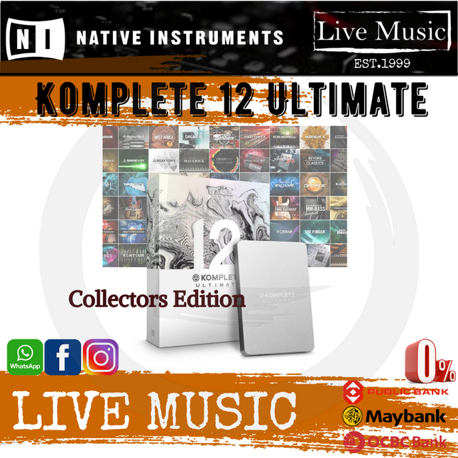Native Instruments Komplete 12 Ultimate Collector's Edition