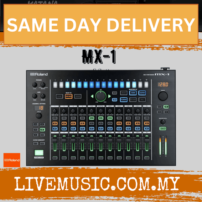 Roland AIRA MX-1 - 18 Channel Performance Mixer (MX1)