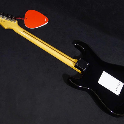 Fender Japan Traditional II 50s Stratocaster Electric Guitar, Maple Fretboard with FREE Gig Bag - Black