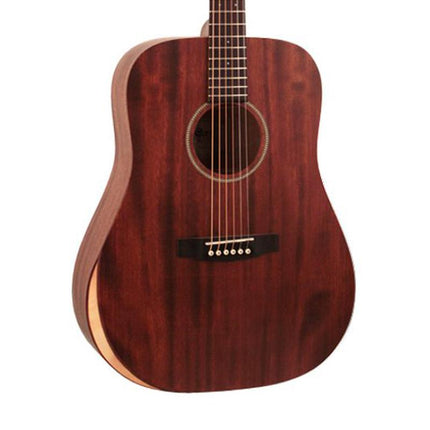 Cort Earth M Bevel Cut - Acoustic Guitar with Gig Bag - Mahogany