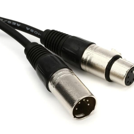 Hosa DMX510 Cable 5-Pin XLR Female to XLR Male, 10ft (DMX-510/DMX 510)