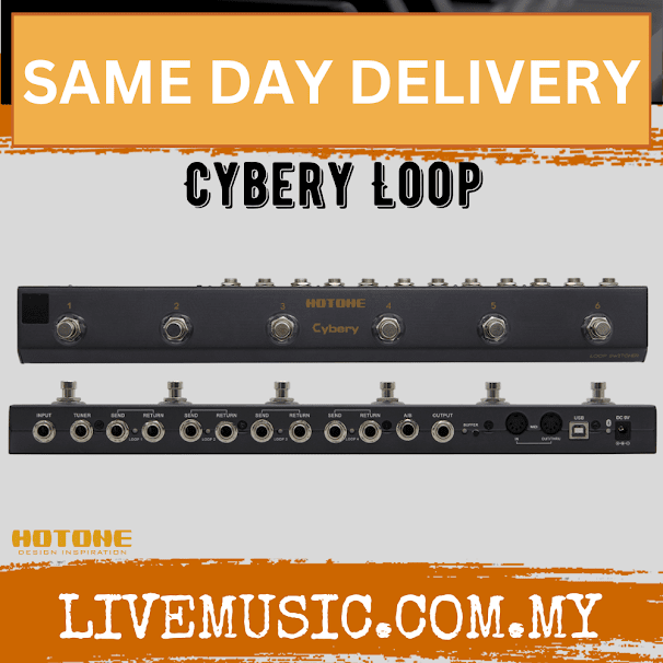 Hotone Cybery Loop Switcher & Midi Controller