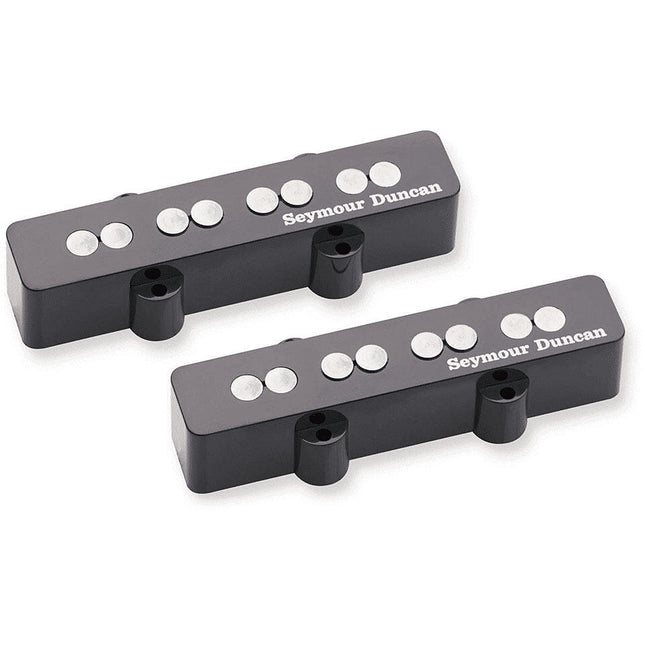 Seymour Duncan SJB-3S Quarter-pound Jazz Bass Pickup Set - Black (SJB3S)