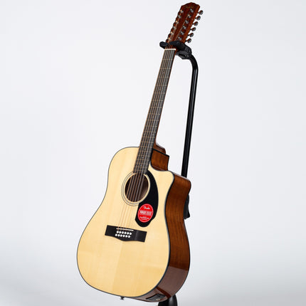 Fender CD-60SCE Dreadought 12-string Acoustic Guitar - Natural (CD60SCE12/ CD 60SCE 12)