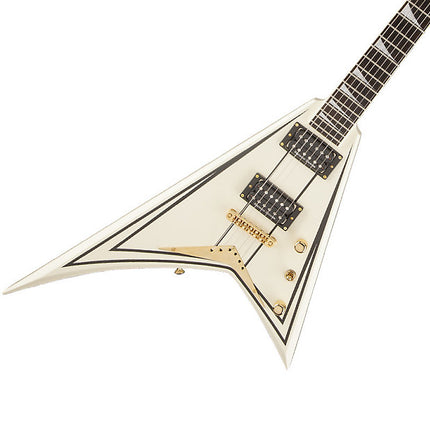 Jackson Pro Series Rhoads RRT3 Electric Guitar - Ivory with Black Pinstripes (RRT-3/RRT 3)