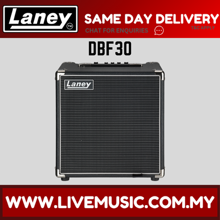 Laney DBF30 30-watt Digbeth Foundry 1x8in Bass Guitar Combo ( DBF-30 DBF 30 )