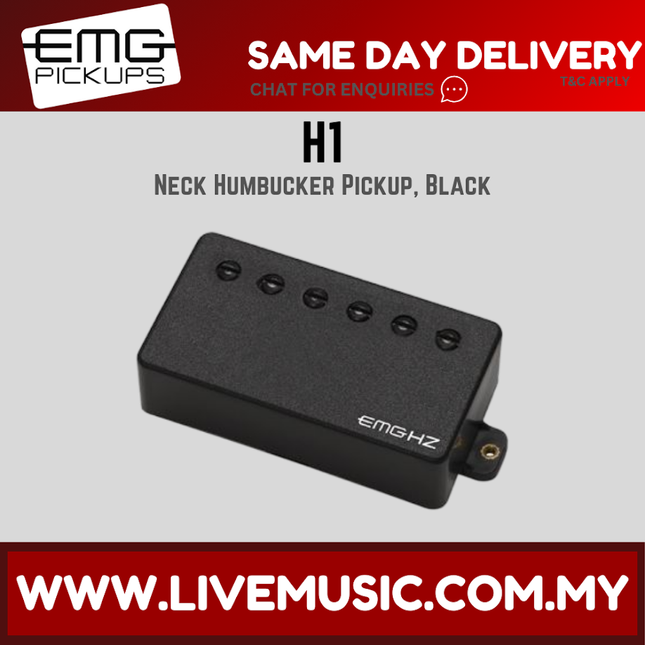 EMG H1 Hz Dual Coil Models Neck Pickups