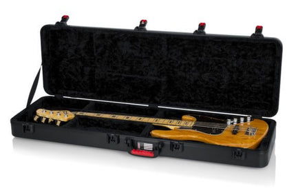 Gator GTSA-GTRBASS ATA Molded Bass Guitar Case - w/TSA Latches for Bass Guitars (GTSA GTRBASS)