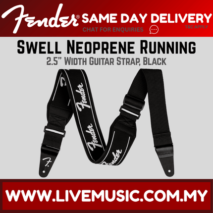 Fender 2.5inch Swell Neoprene Running Guitar Strap