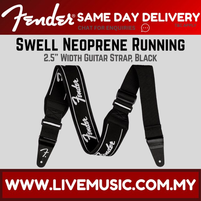 Fender 2.5inch Swell Neoprene Running Guitar Strap