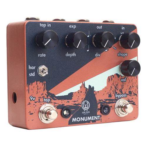 Walrus Audio Monument Harmonic Tap Tremolo Guitar Effects Pedal