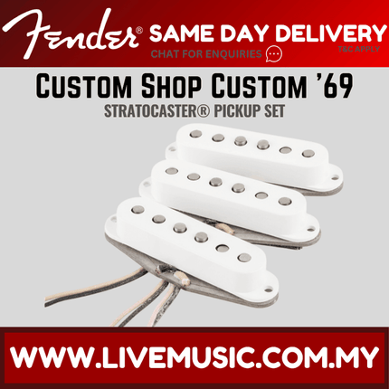 Fender Custom Shop 1969 Stratocaster Pickups, Set of 3