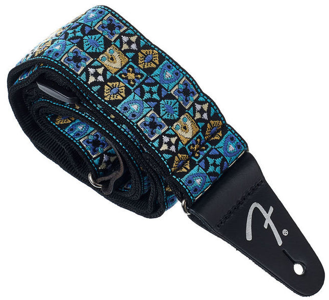 Fender Festival 2 inch Woven Guitar Strap - Blue