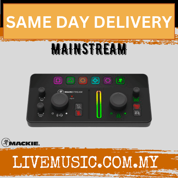 Mackie MAINSTREAM Adaptive Digital Mixer with 6 Multi-Function Programmable Control Keys