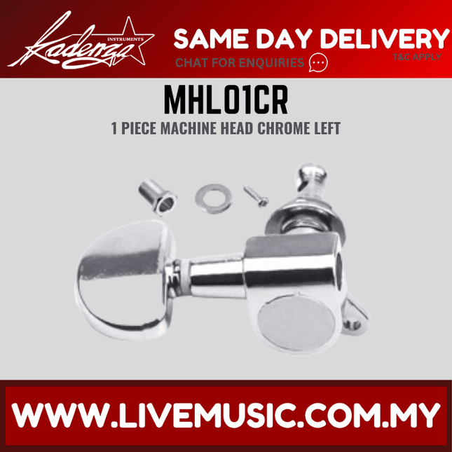 Kadenza MHL01CR Electric Machine Head Chrome - Left Side ( LMC )