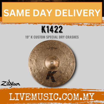 Zildjian 19" K Series Custom Special Dry Crash Cymbal (K1422)