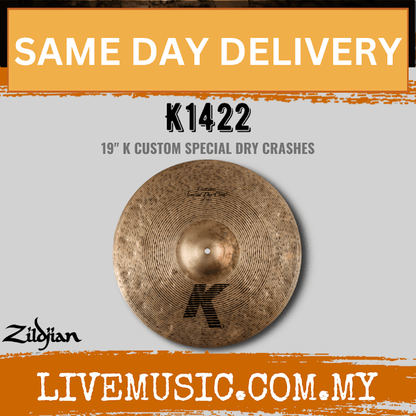 Zildjian 19" K Series Custom Special Dry Crash Cymbal (K1422)