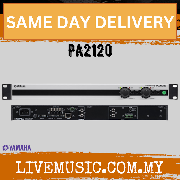 Yamaha PA2120 2-Channel Compact Mixer Amplifier ( PA-2120 / PA 2120 )