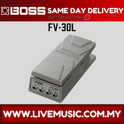 Boss FV-30L - Foot Volume Effect Pedal (FV30L/FV30H/FV-30HFV30)