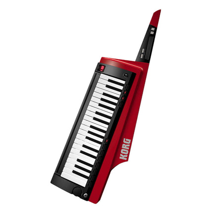 Korg RK-100S 2 37 Key Built In Analog Modelling Lighweight Synthesizer Keytar- Red ( RK100S2 / RK 100S2 )