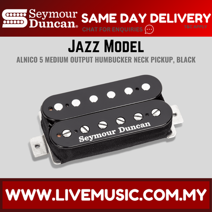 Seymour Duncan SH-2N Jazz Model Humbucker Pickup - Black (SH2N)