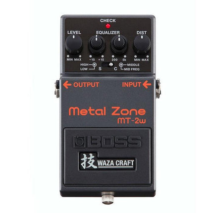 Boss MT-2W Waza Craft Metal Zone Distortion Pedal (MT2W / MT2)