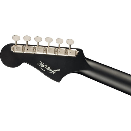 Fender Joe Strummer Campfire Acoustic-Electric Guitar, Walnut Fretboard - Matte Black