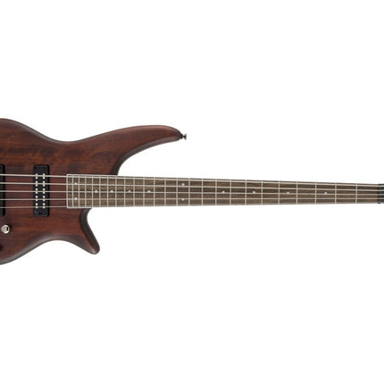 Jackson JS Series Spectra JS3V 5-String Bass Guitar, Laurel Fretboard - Walnut Satin (JS-3V/JS 3V)