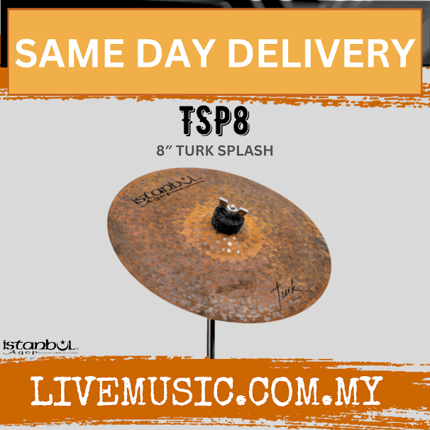 Istanbul Agop TSP8 8" Turk Splash Cymbal (TSP 8/TSP-8)