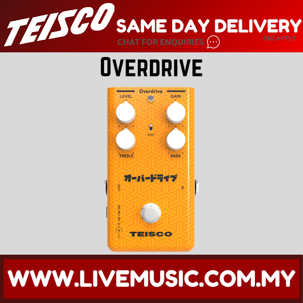 Teisco Overdrive Pedal Guitar Effects