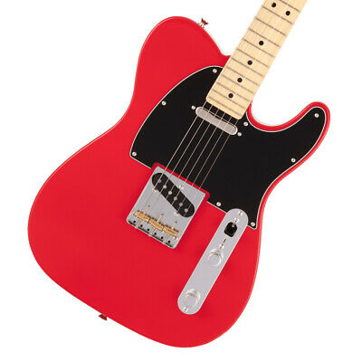 Fender Japan Hybrid II Telecaster Electric Guitar, Maple Fretboard with Gig Bag - Modena Red