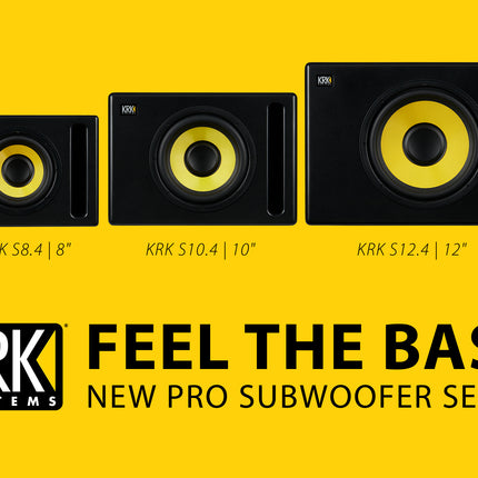 KRK S8.4 8 Inch Subwoofer (S-8.4/S 8.4)