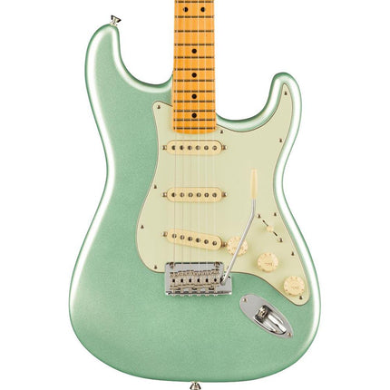 Fender American Professional II Stratocaster Electric Guitar, Maple Fretboard - Mystic Surf Green