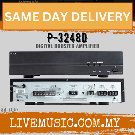 TOA P-3248D Digital Booster Amplifier ( P3248D / P 3248D )