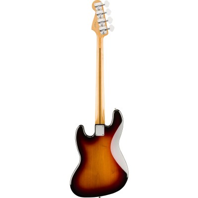 Fender Vintera 70s Jazz Bass Guitar, Pau Ferro Fretboard with Gig Bag - 3-Tone Sunburst