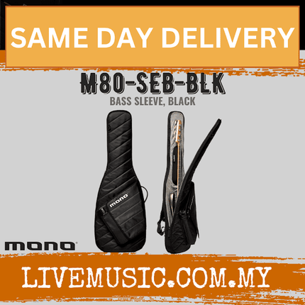 Mono M80 Sleeve Bass Guitar Bag - Black (M80-SEB-BLK)