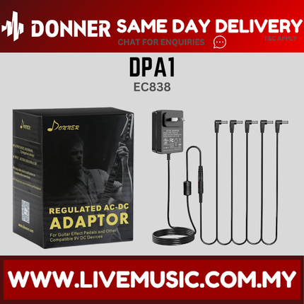 Donner DPA1 9v Power Supply (DPA 1 DPA-1)