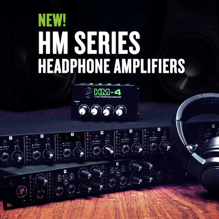 Mackie HM-4 - 4 Way Headphone Amplifier (HM4)