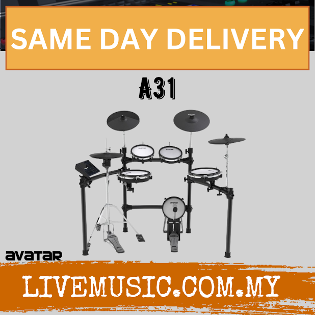 Avatar A31 9-Piece Mesh Kit Electric Drum Set ( A-31 / A 31 )
