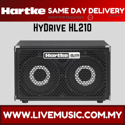 Hartke HyDrive HL-210 500-watt 2x10" Bass Cabinet ( HL 210 / HL210 )