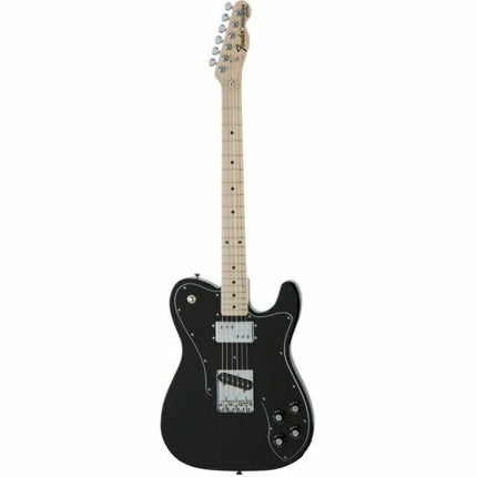 Fender Japan Traditional II 70s Telecaster Custom Electric Guitar, Maple Fretboard with Gig Bag - Black